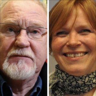 Pål Bjørby og Tone Hellesund.