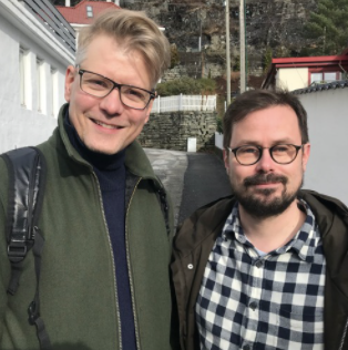 Bjørn André Widvey og Runar Jordåen.