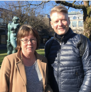 Monica Nordland Yndestad og Bjørn André Widvey.