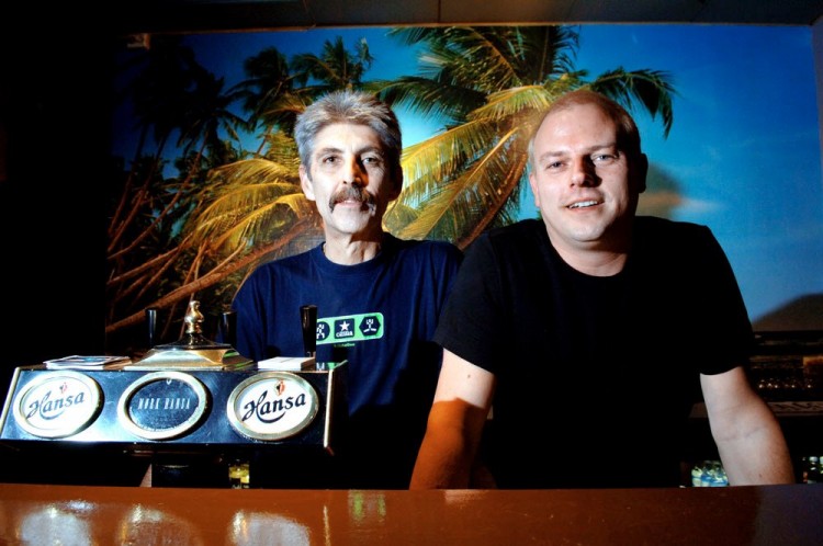 Esat Altier (t.v) og Reidar Søvig. Foto: Arne Risterud, BA