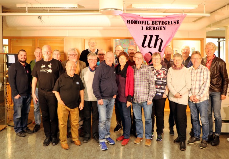 Deltakarane ved treffen. Foto: Jo Hjelle