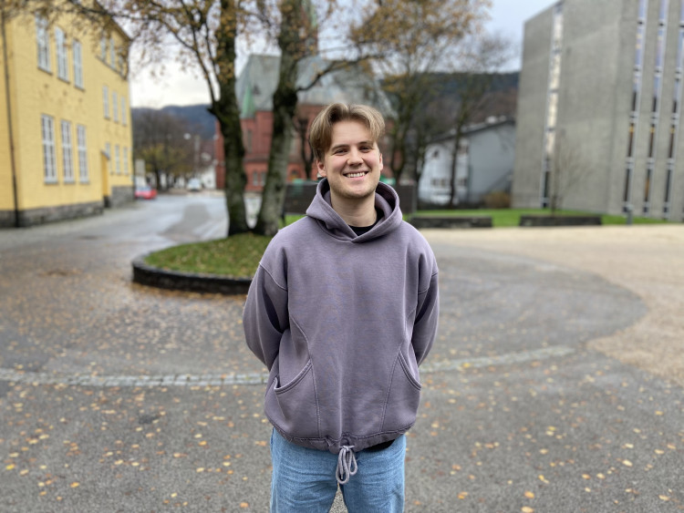 Markus Åvik, medie- og praksisstudent fra UiB Markus Åvik, foto Skeivt arkiv