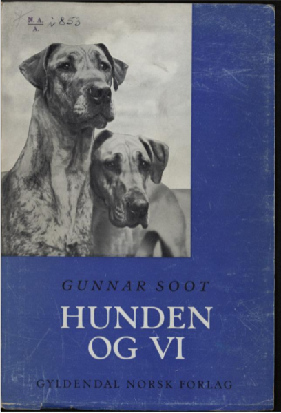 Hunden og vi (1950) av Gunnar Soot.