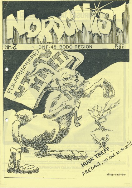 Forsiden av Nordgnist 3/87 Forsiden av Nordgnist 3/87